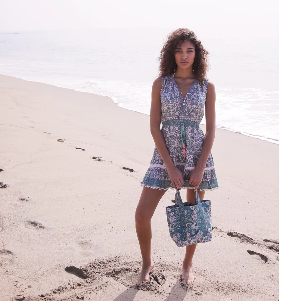Bell by Alicia Bell Patty Floral Tiered Mini Dress - Picture 3 of 10